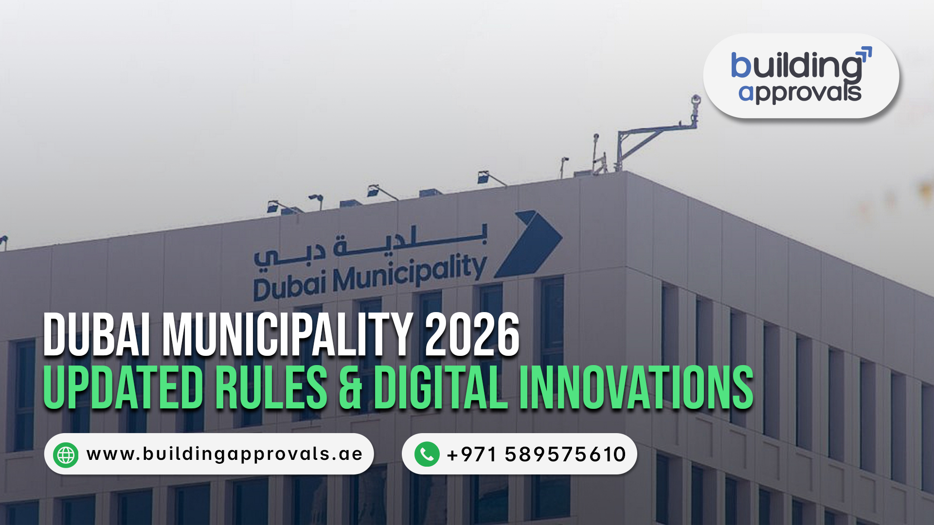 Building Approvals Dubai - Dubai Municipality Approvals 2026 Updated Rules & Digital Innovations